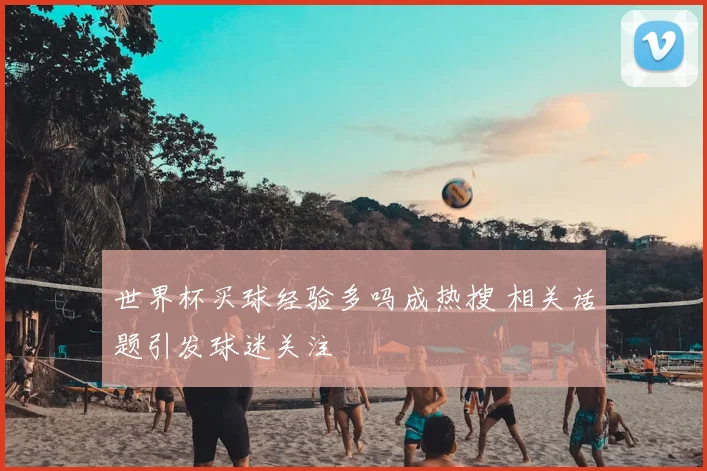 世界杯买球经验多吗成热搜 相关话题引发球迷关注